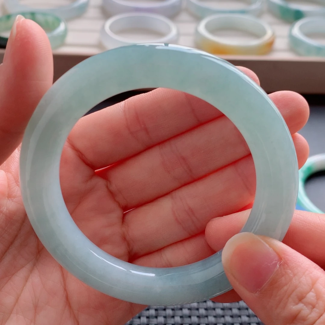 未镶嵌手镯翡翠5号-56.3