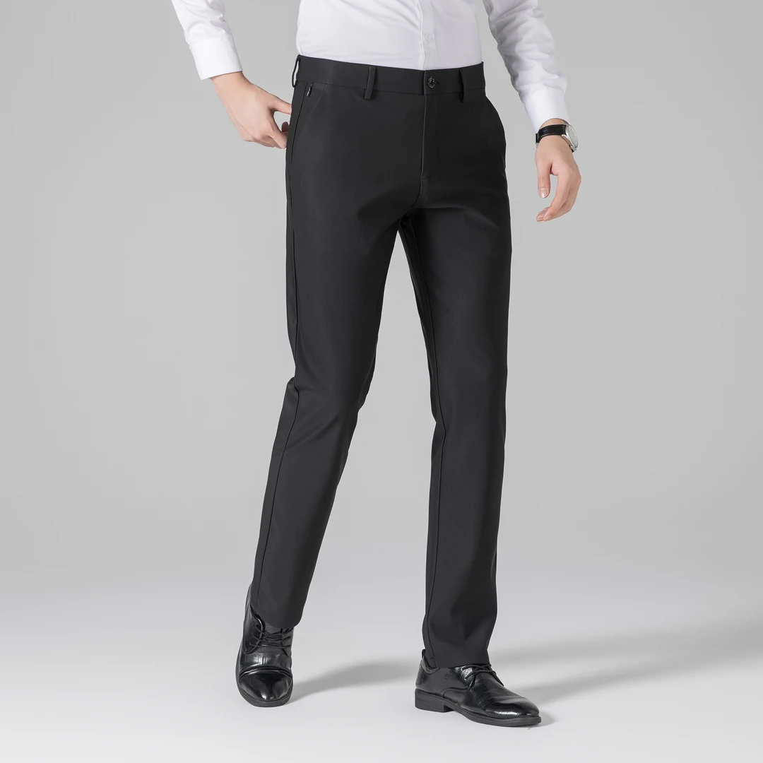 秋冬款六个口袋【双拉链袋断码捡漏】高腰深裆微宽松直筒裤