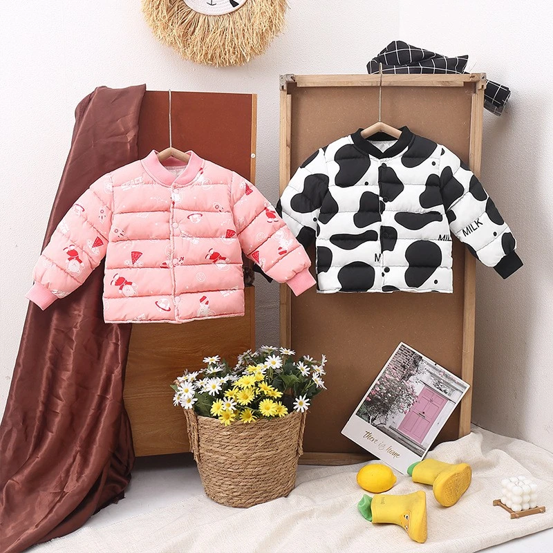 儿童棉服内胆短款男童女童宝宝秋冬棉袄中小童内搭校服神器棉外套