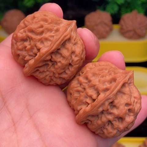 把件文玩核桃太行龙纹36/38全品