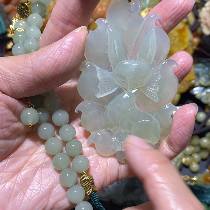 岫玉岫玉吊坠未镶嵌