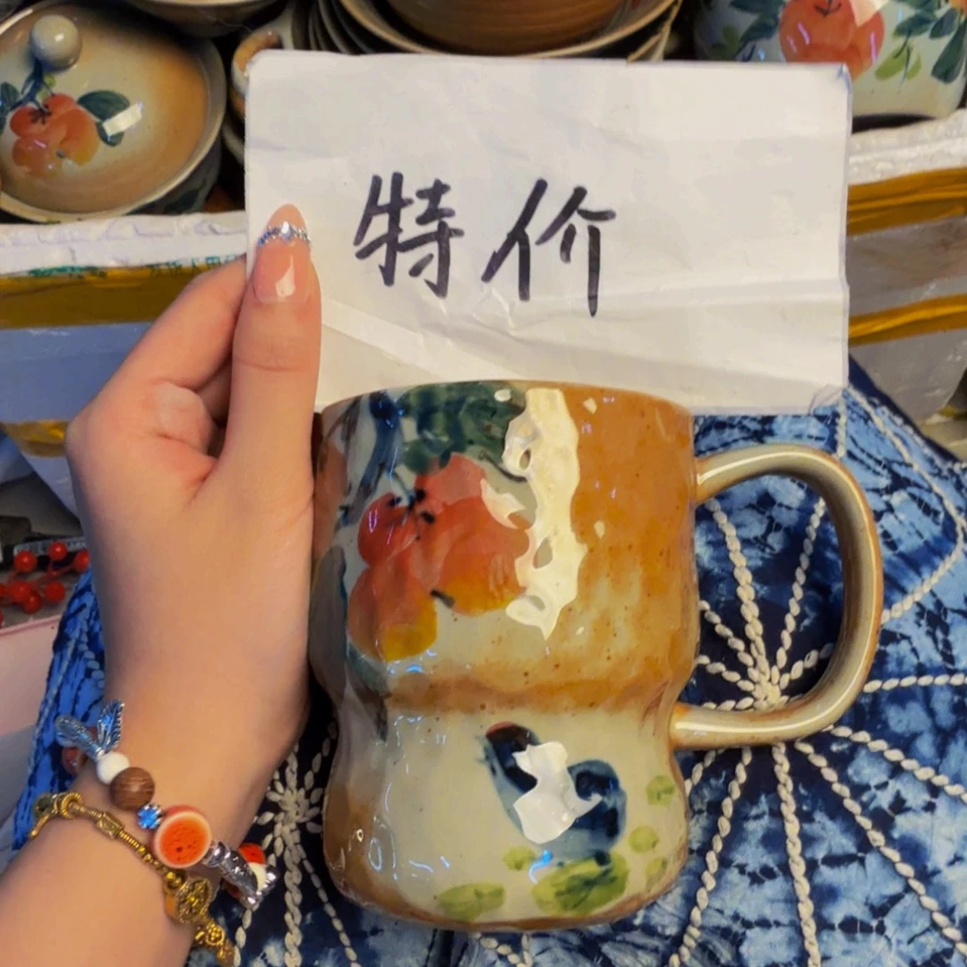 瓷片景德镇陶瓷手工手绘