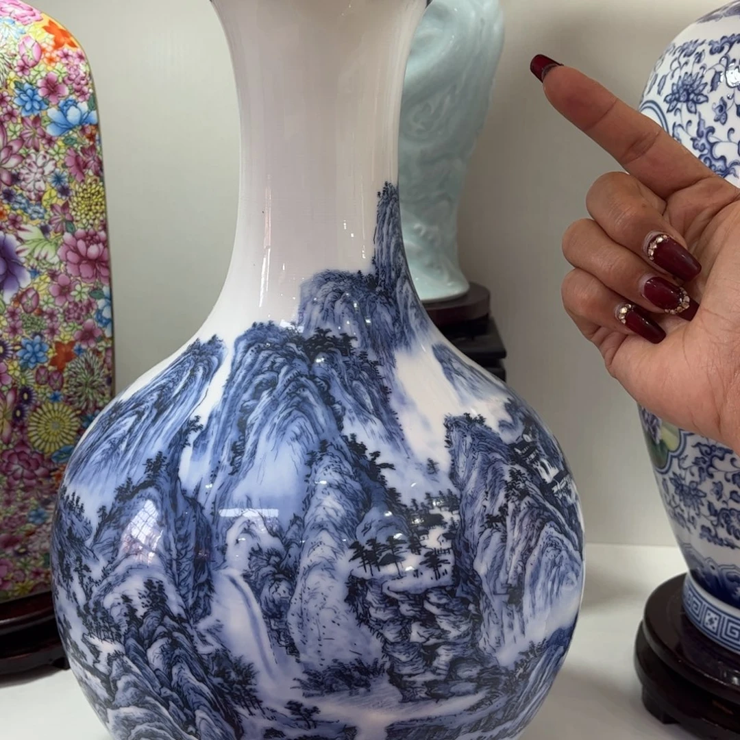 景德镇陶瓷花瓶摆件