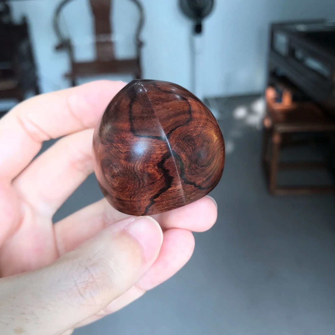 【浮生甄选】海南黄花梨油梨把件手串AMS027