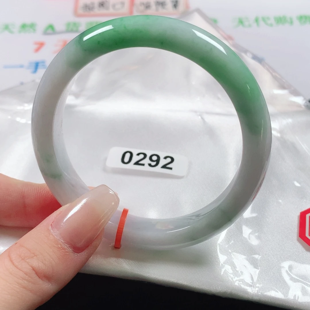 未镶嵌手镯翡翠天然翡翠手镯0292