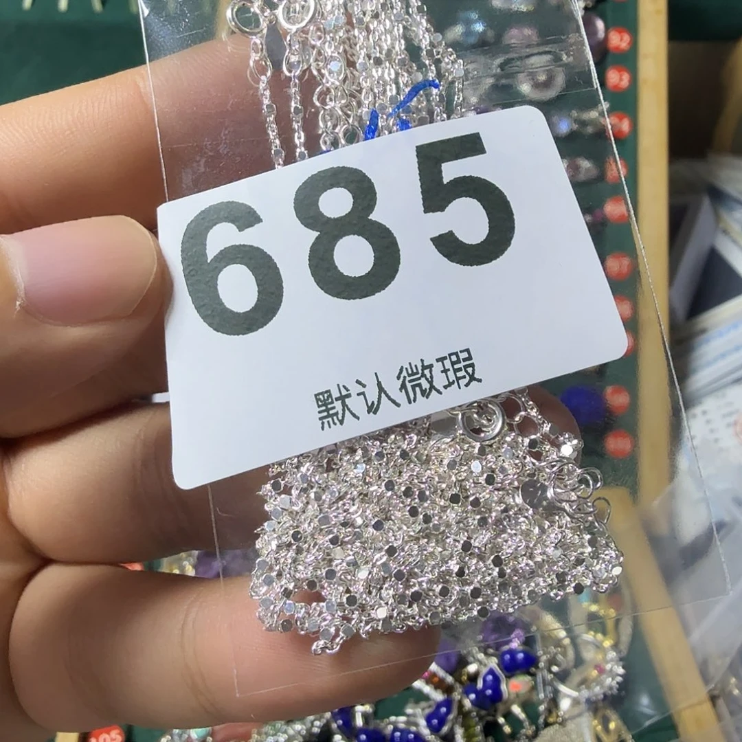 石英质玉银S925镶嵌颈饰