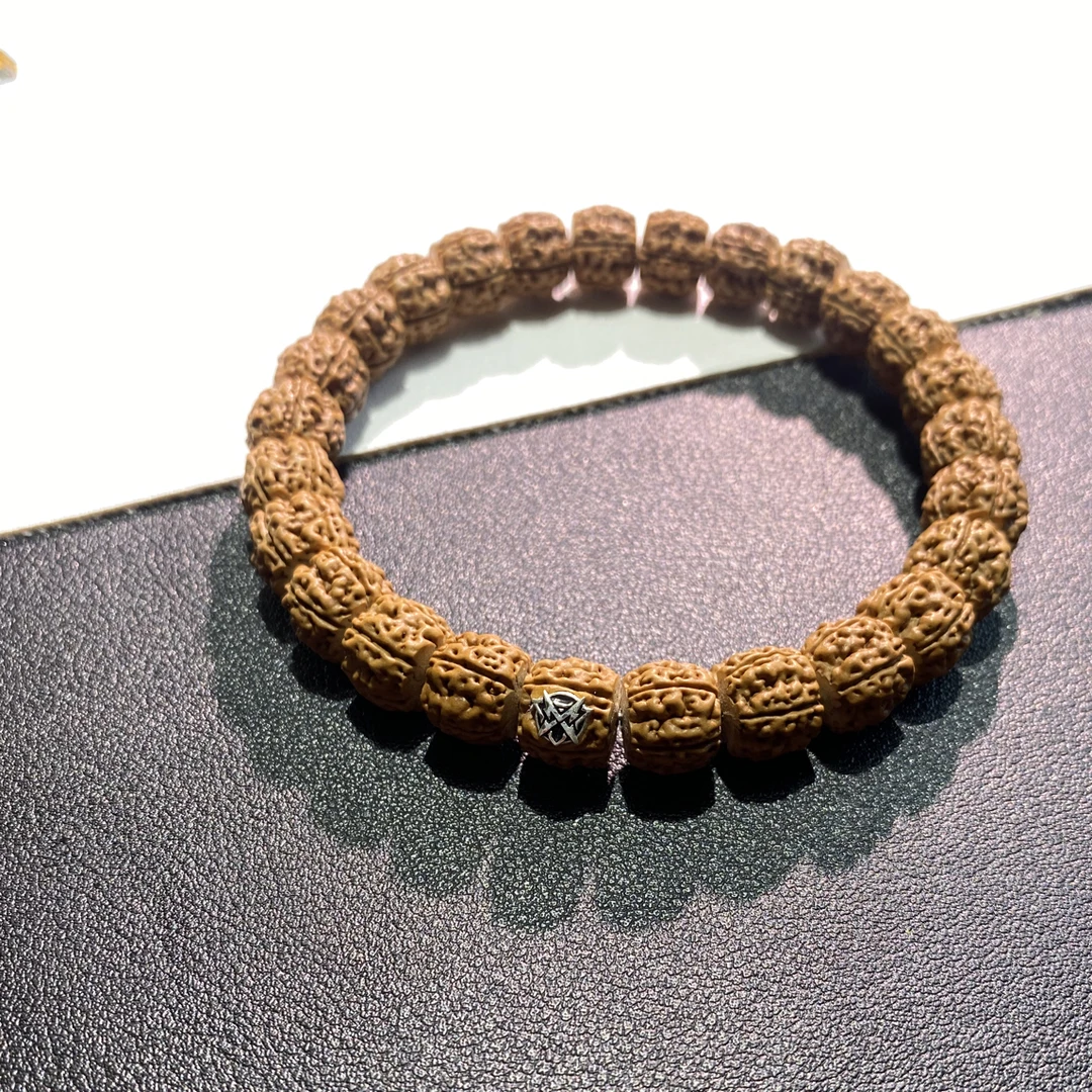 金刚菩提手串 赛盘龙归园手串 尺寸11.5+