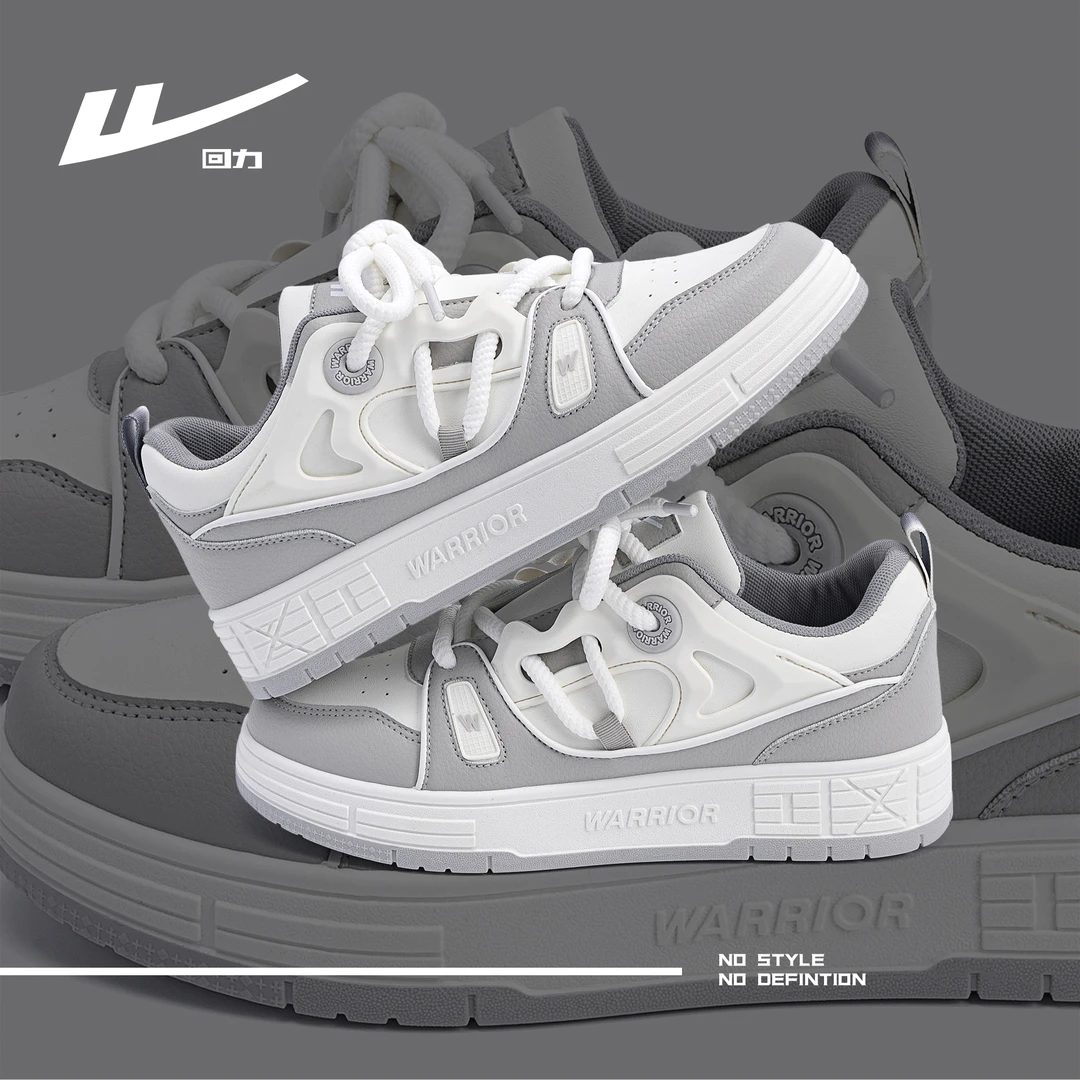 回力板鞋男款春季2025新款运动休闲低帮小众原创百搭潮流小白鞋男