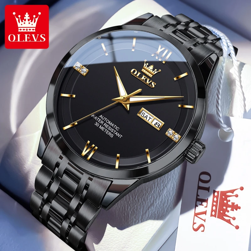 2025新款黑武士手表男名表品牌官方正品防水机械表全自动潮流男表