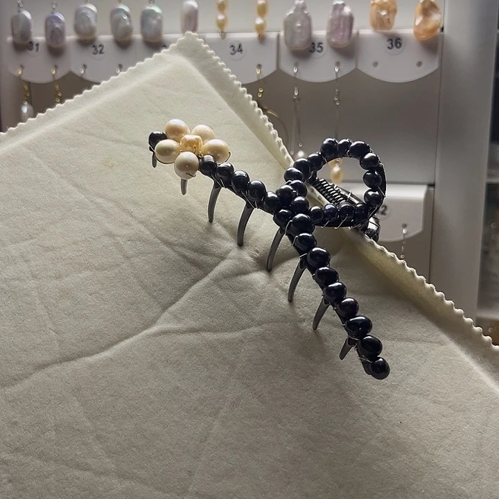 未镶嵌淡水珍珠发夹