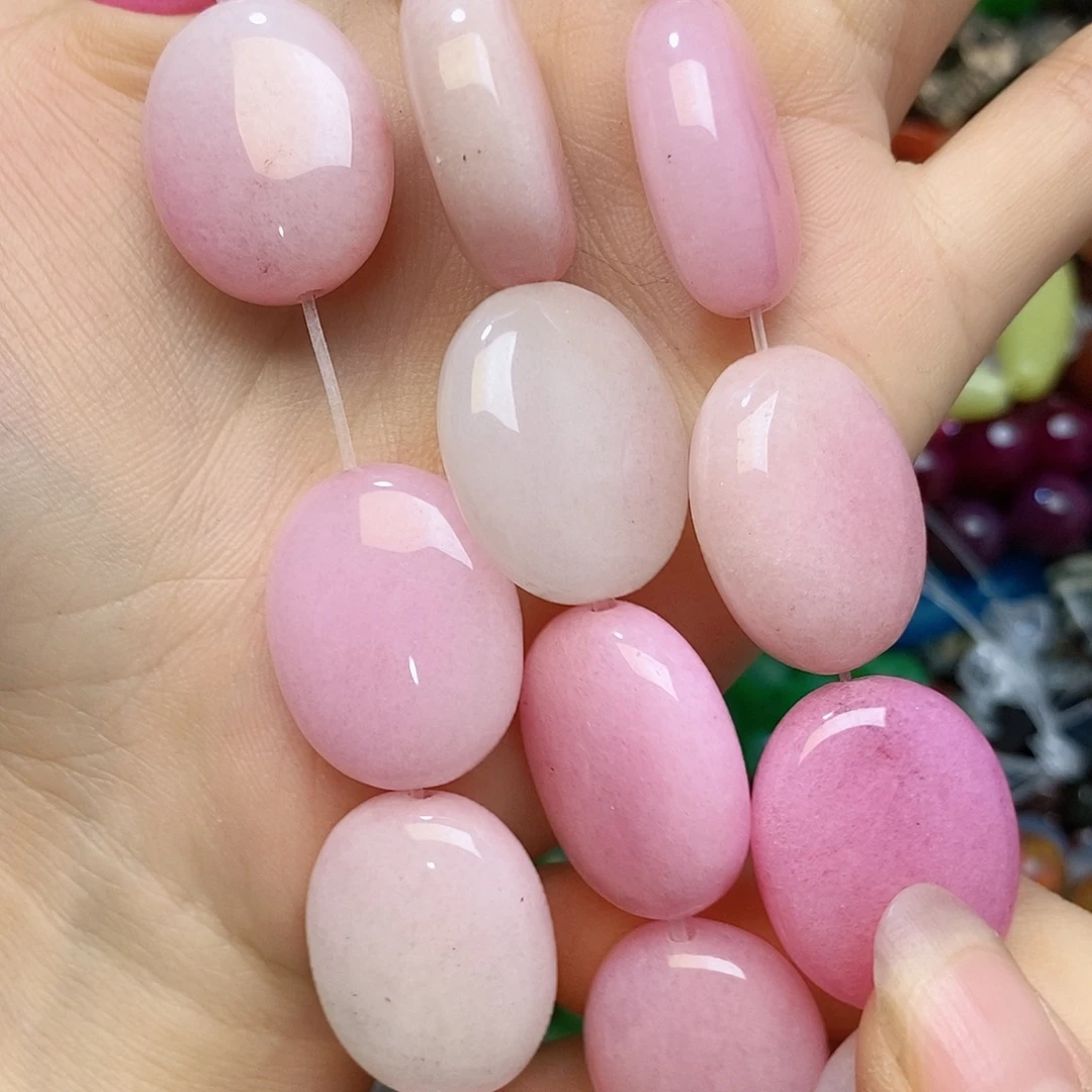 未镶嵌玛瑙/玉髓珠宝半成品玉髓片片一条