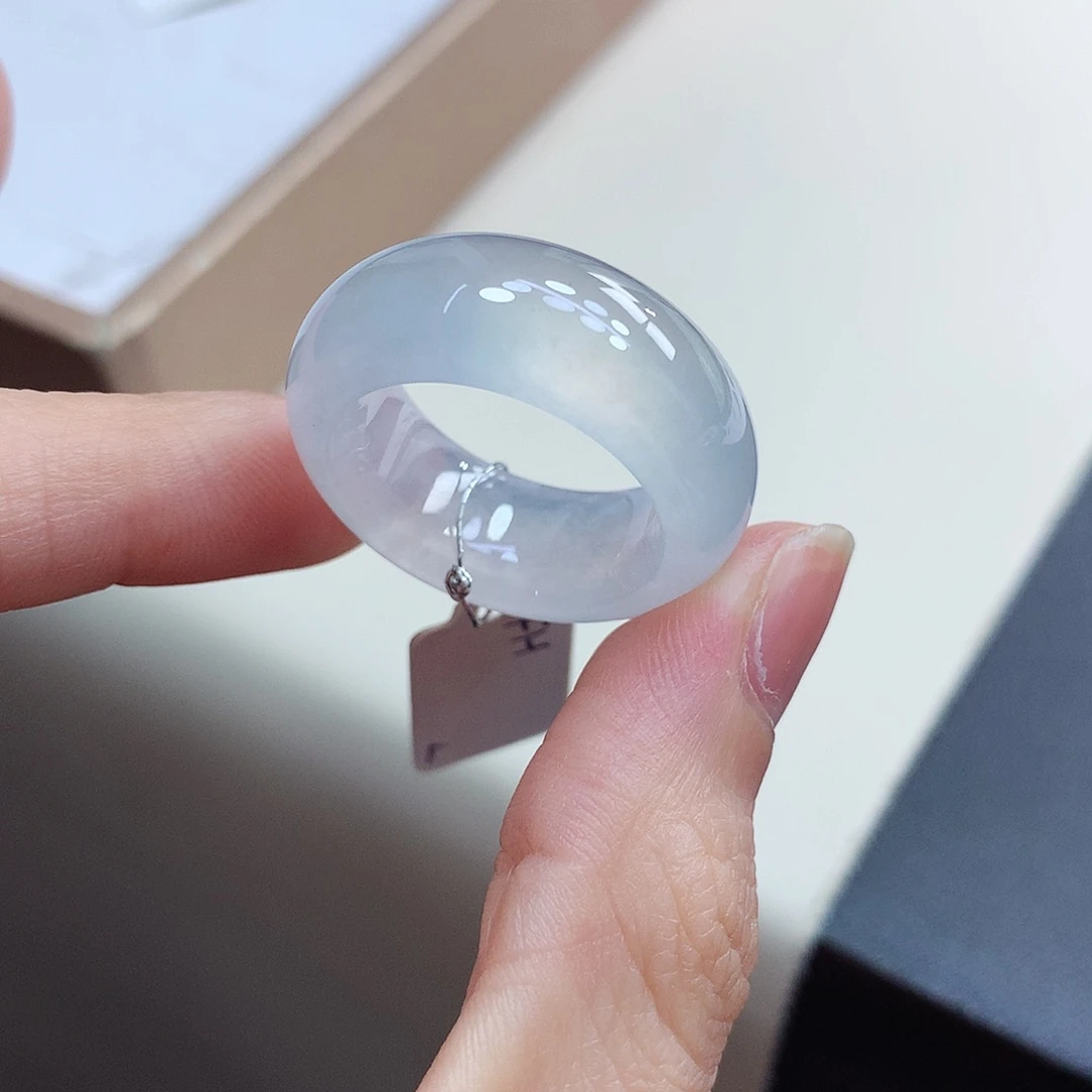 翡翠戒指未镶嵌20-21号