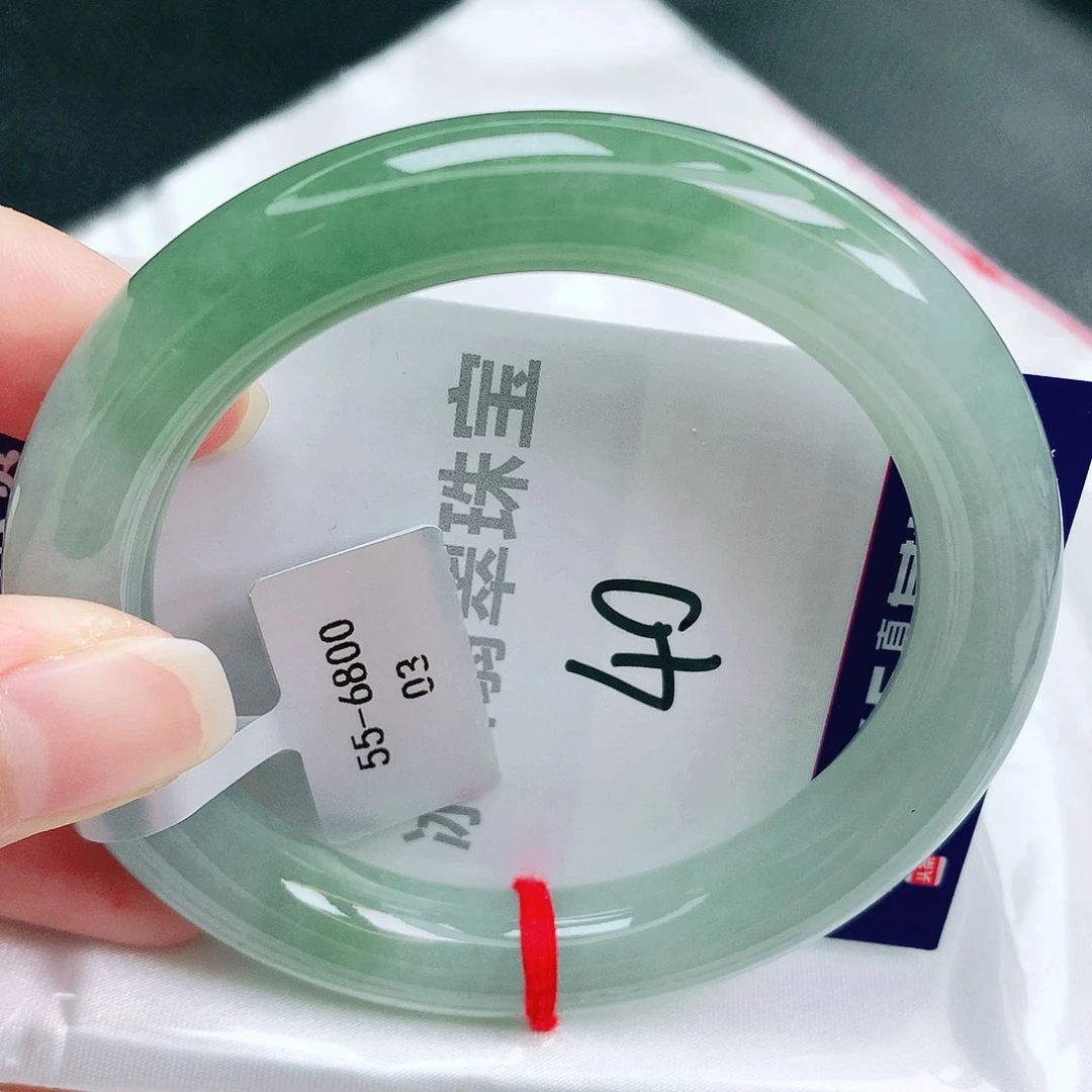 翡翠未镶嵌手镯缅甸天然A货翡翠手镯