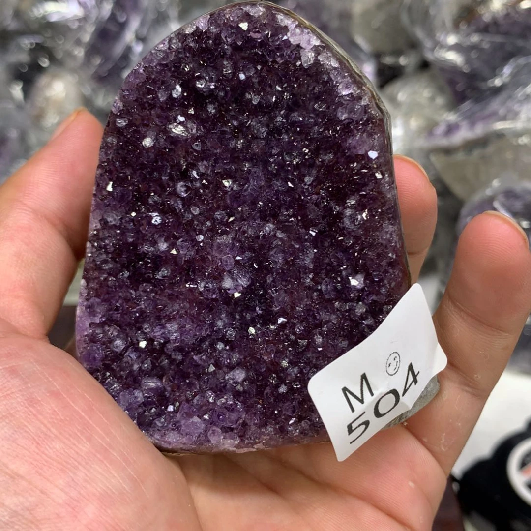 未镶嵌摆件紫晶水晶