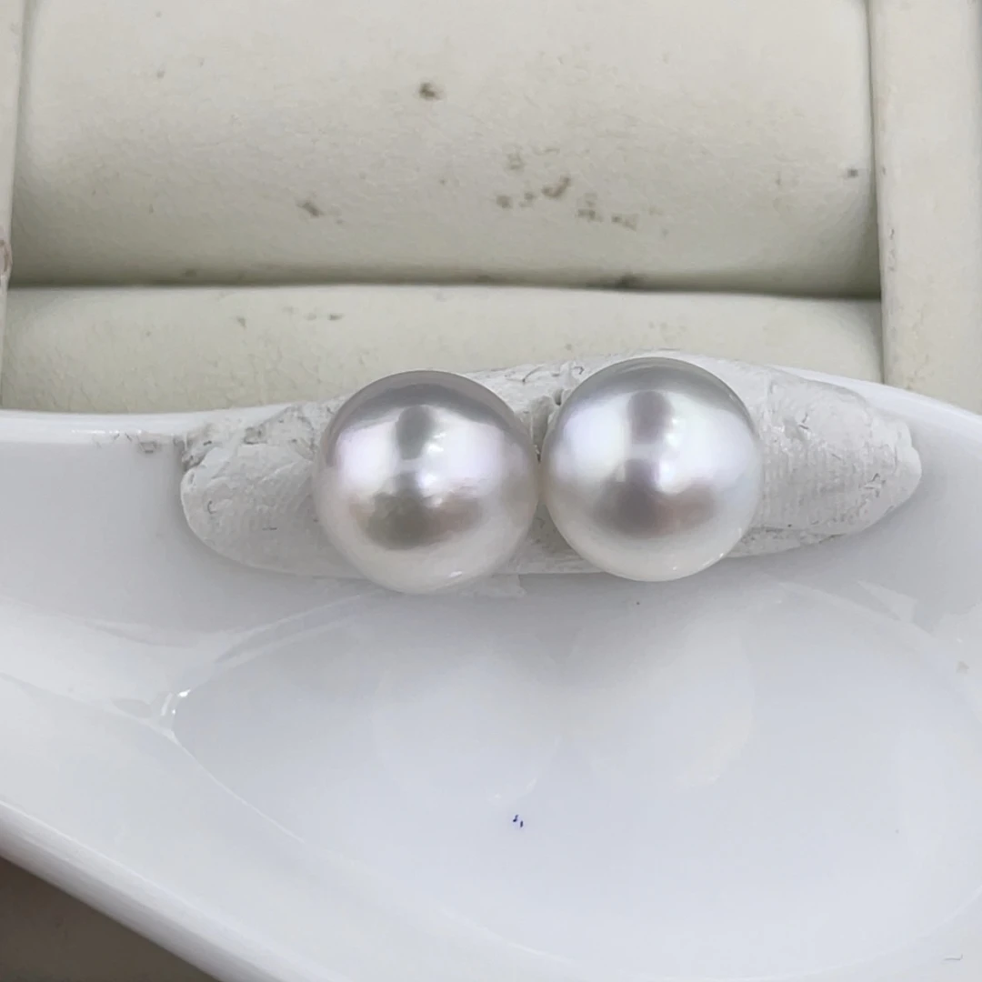 未镶嵌海水珍珠裸珠11.5mm海水澳白
