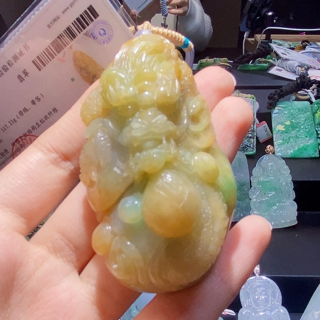 颈饰未镶嵌翡翠翡翠