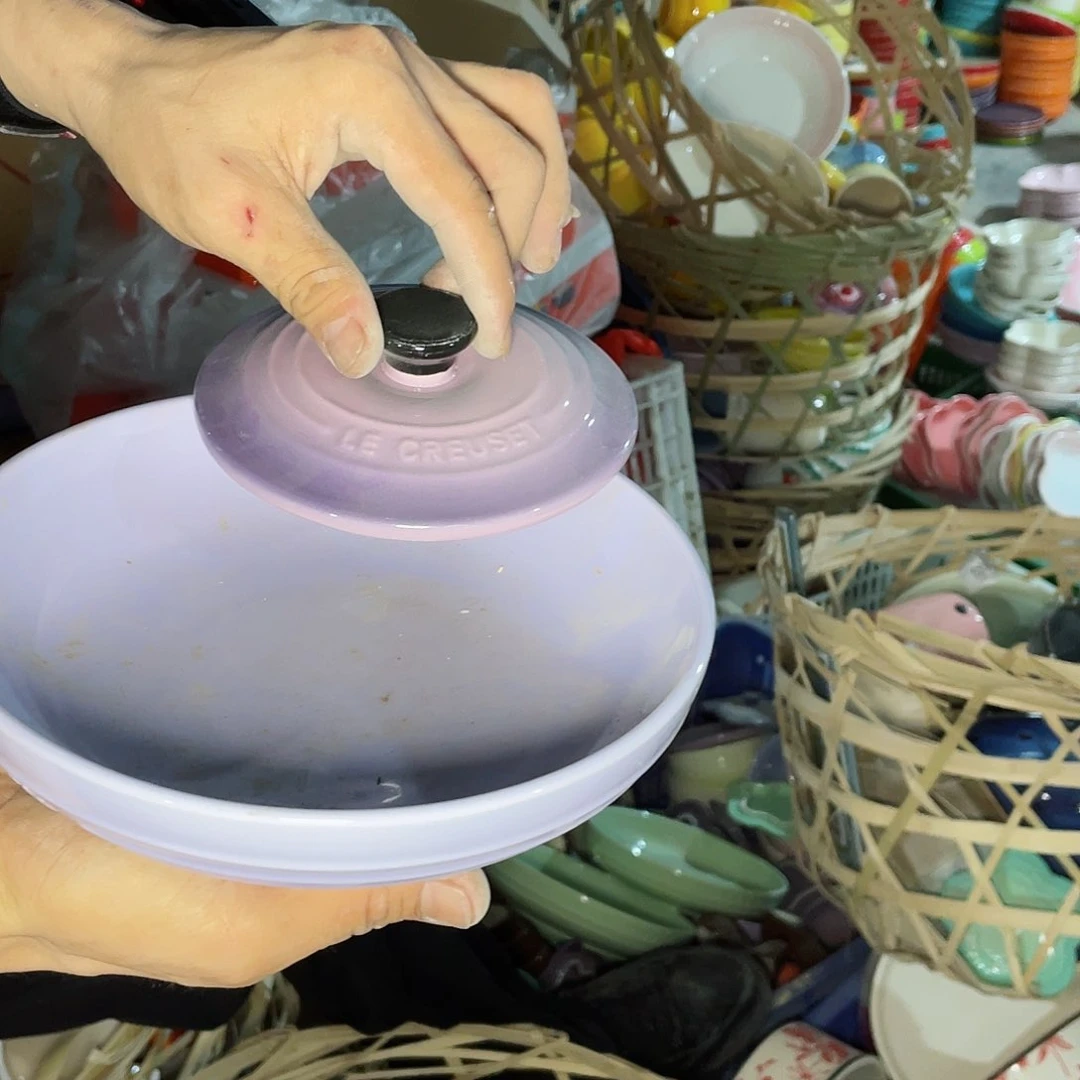 瓷片微瑕陶瓷餐具2个