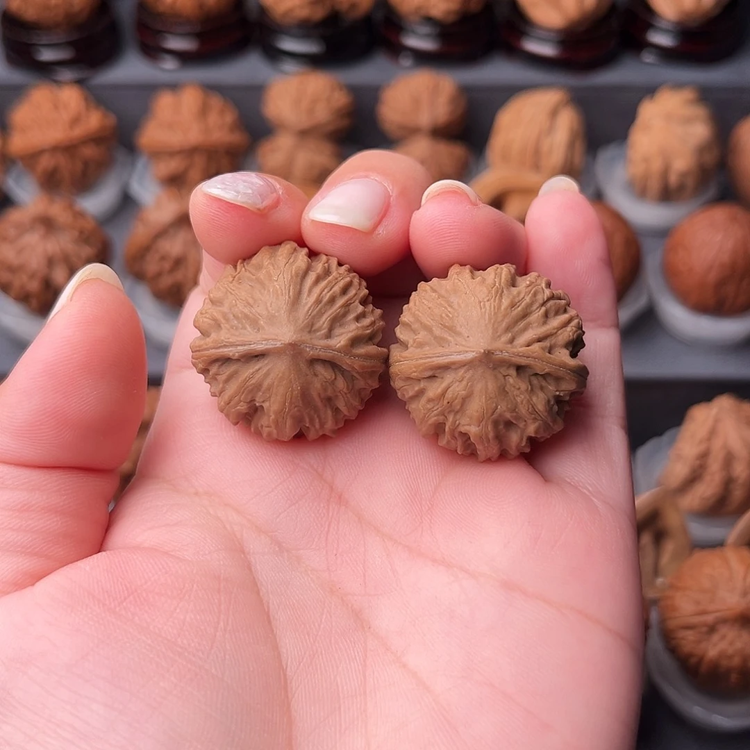 文玩核桃把件L木鱼手捻