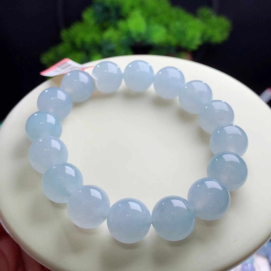 未镶嵌手串翡翠卡13.2mm