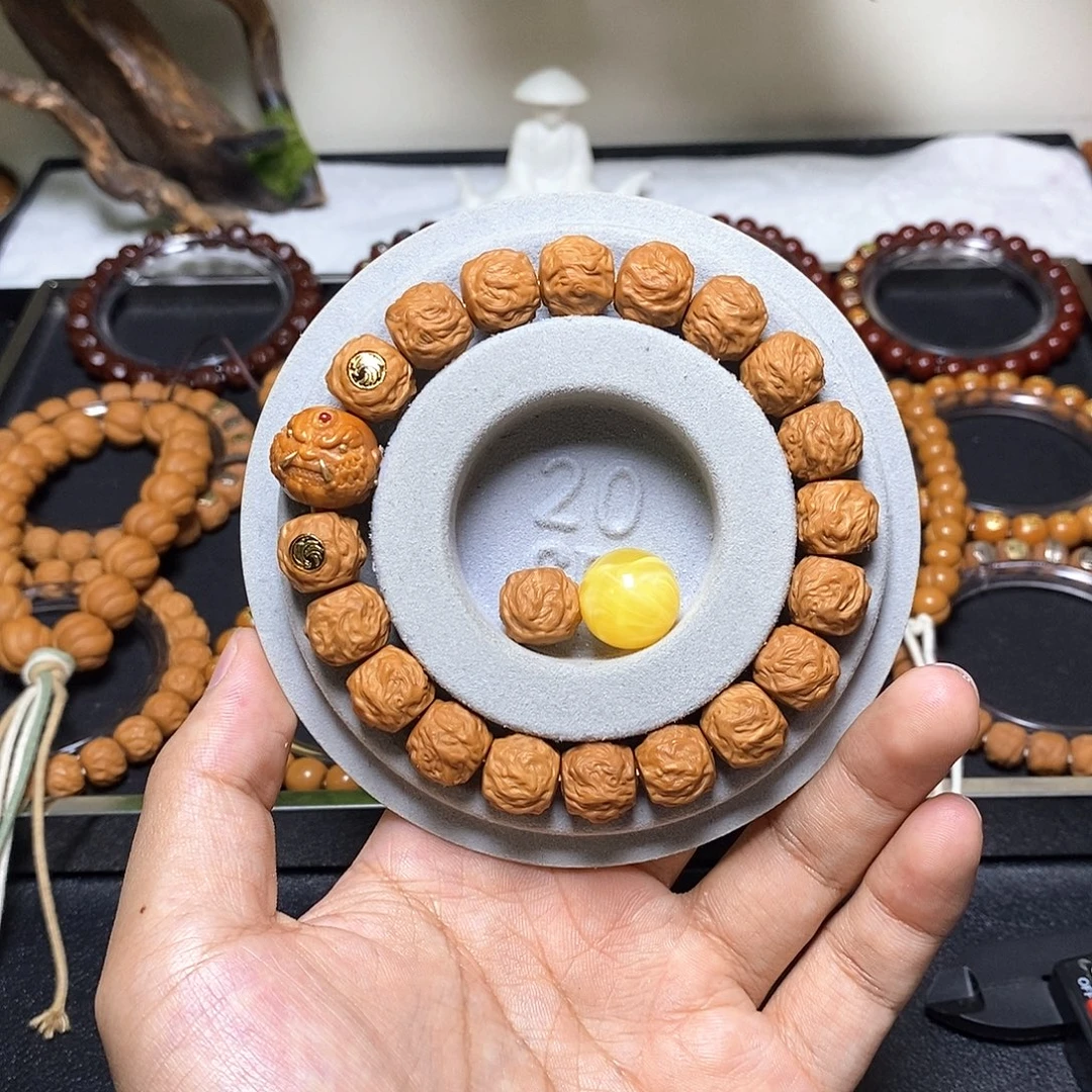 手串猴头核桃恶魔精工龙蛇之变尺寸13左右全品058号