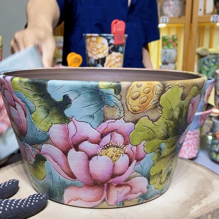 景德镇艺术手绘作品