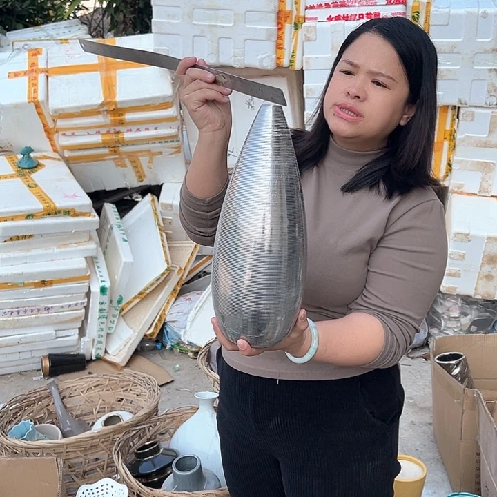 瓶高度35厘米口径2厘米微瑕捡漏