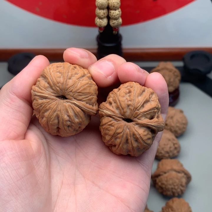 桃核把件K**G40精品元宝