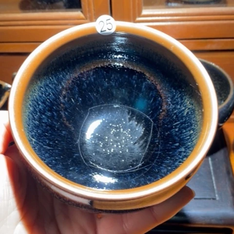 茶盏柴烧手工将军盏