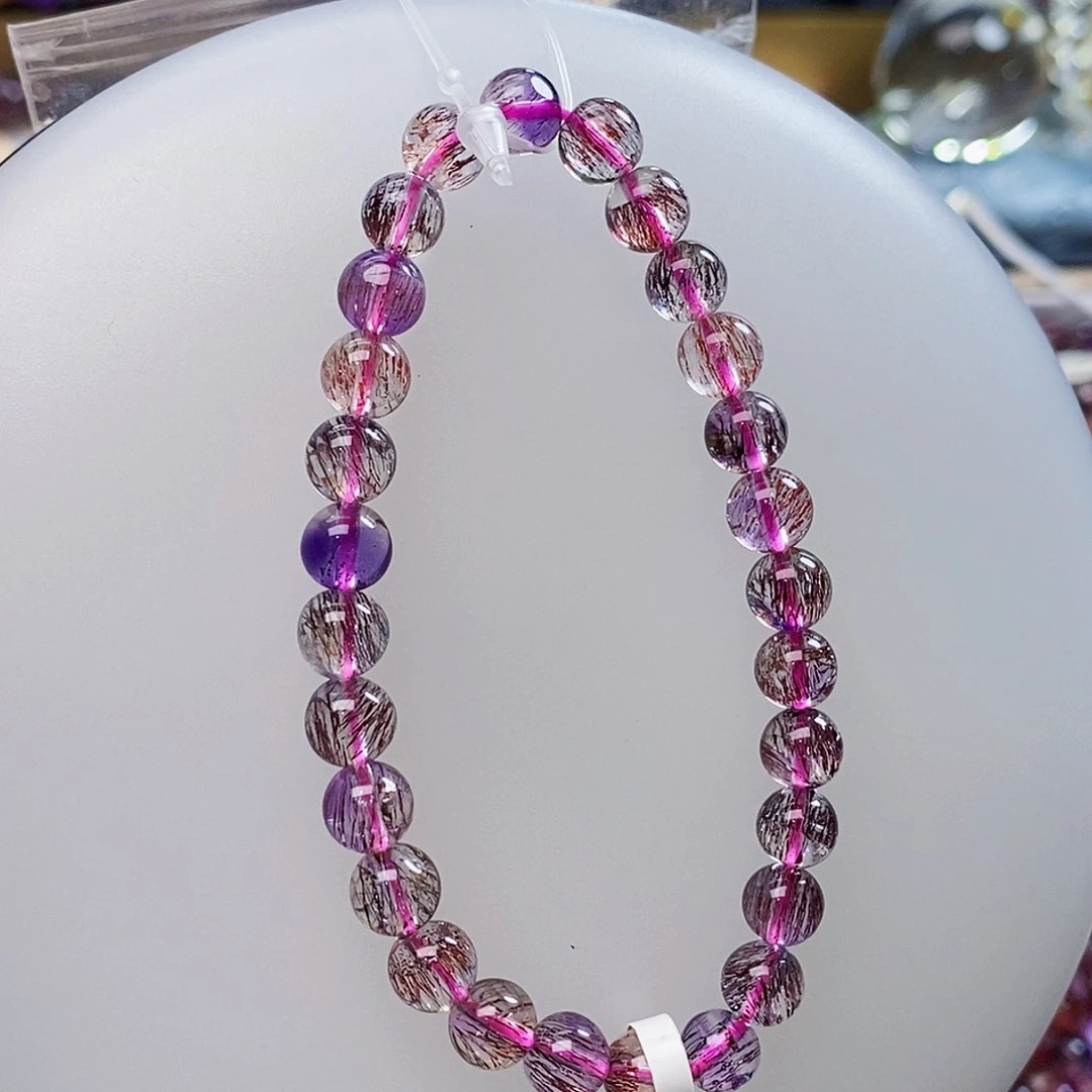 未镶嵌手链水晶7超七全净体顺发Z547