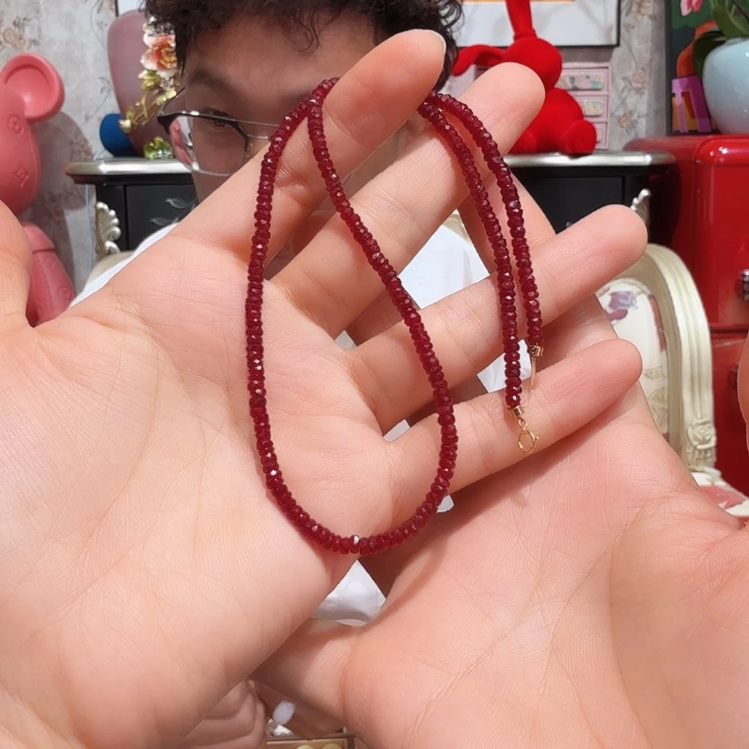 红宝石项链未镶嵌范*项链