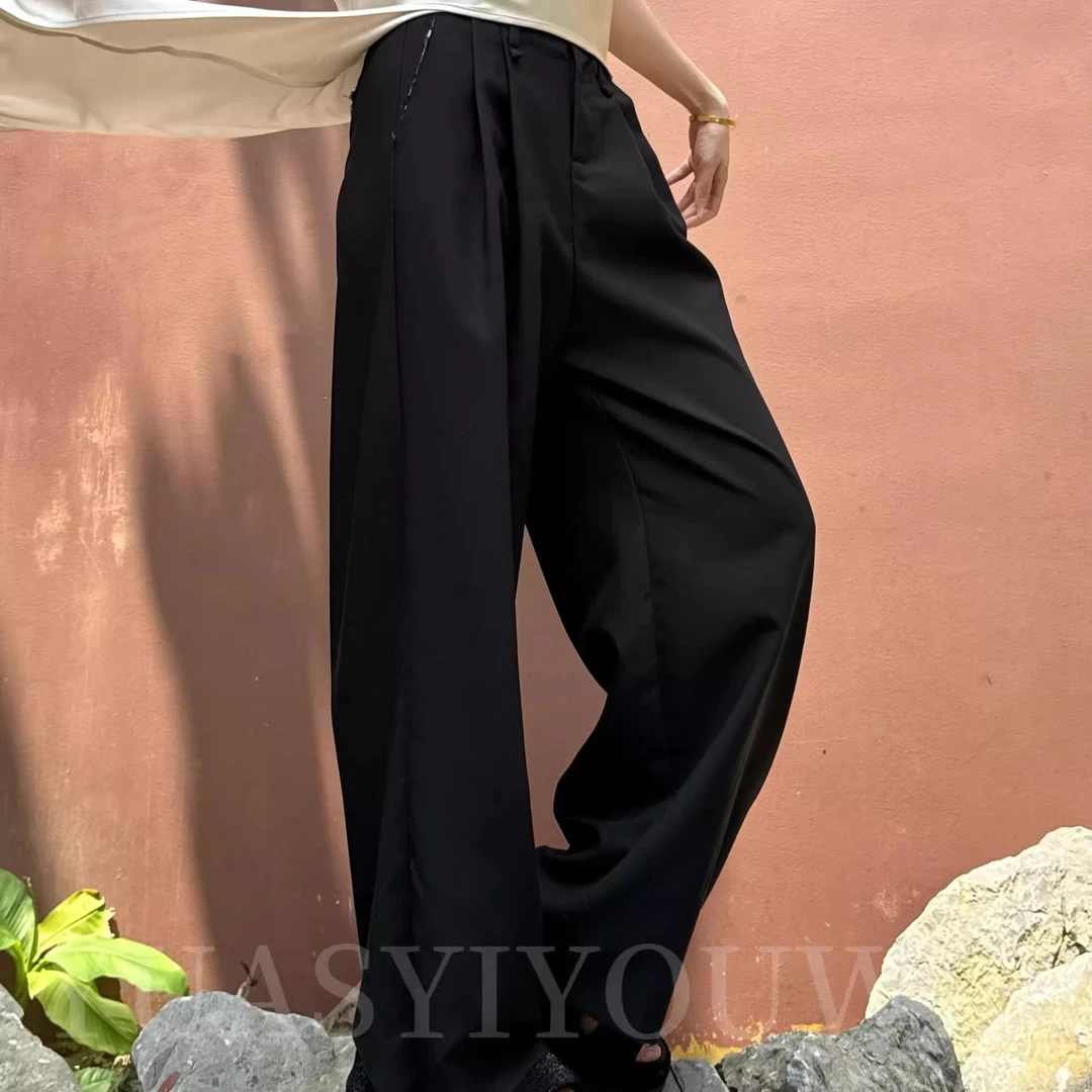 YUASYIYOUWISH | “抗皱裤”百搭直筒空气裤