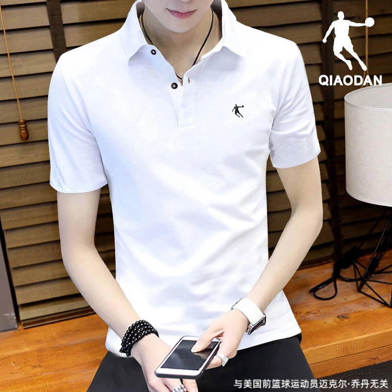 乔丹短袖男士polo衫2025夏季新款官方正品快干翻领半袖运动t恤男