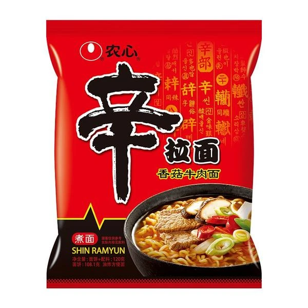 NONGSHIM/农心香菇牛肉辛拉面227.5g