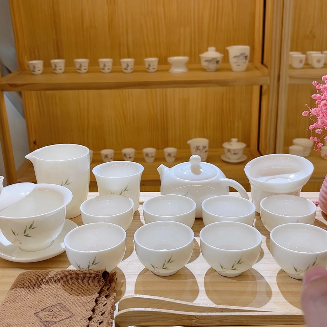 杯羊脂玉瓷羊脂玉瓷