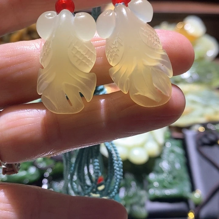 岫玉毛衣链未镶嵌