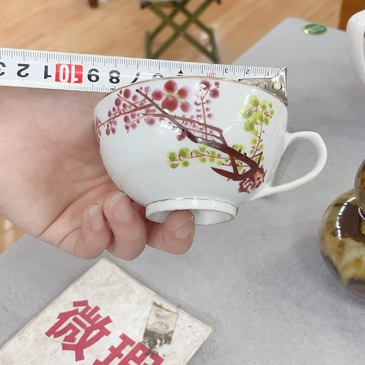 心***足瓷片景德镇现代工艺品