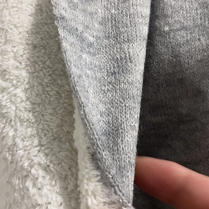 无纺布高档面料2米。中灰