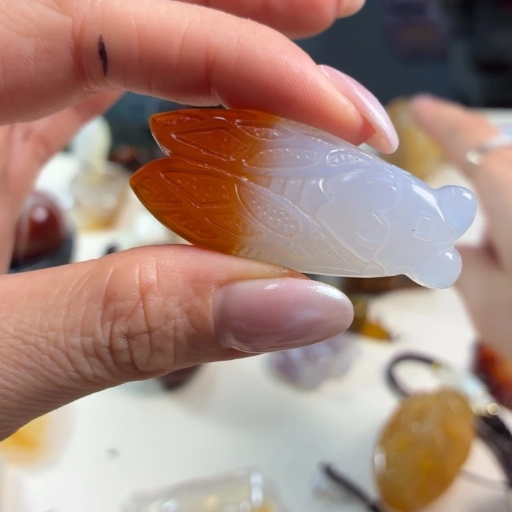 玛瑙/玉髓吊坠(不含链)未镶嵌