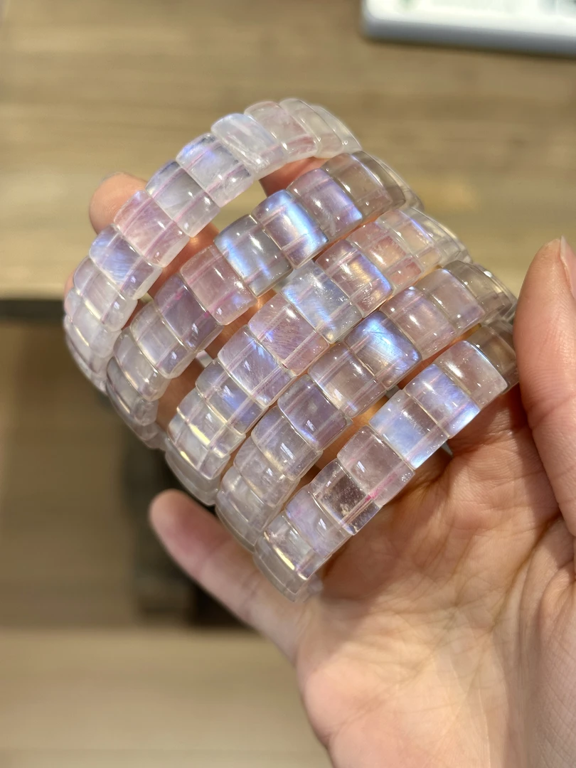 天然月光石手牌 多样性发其一 Y36