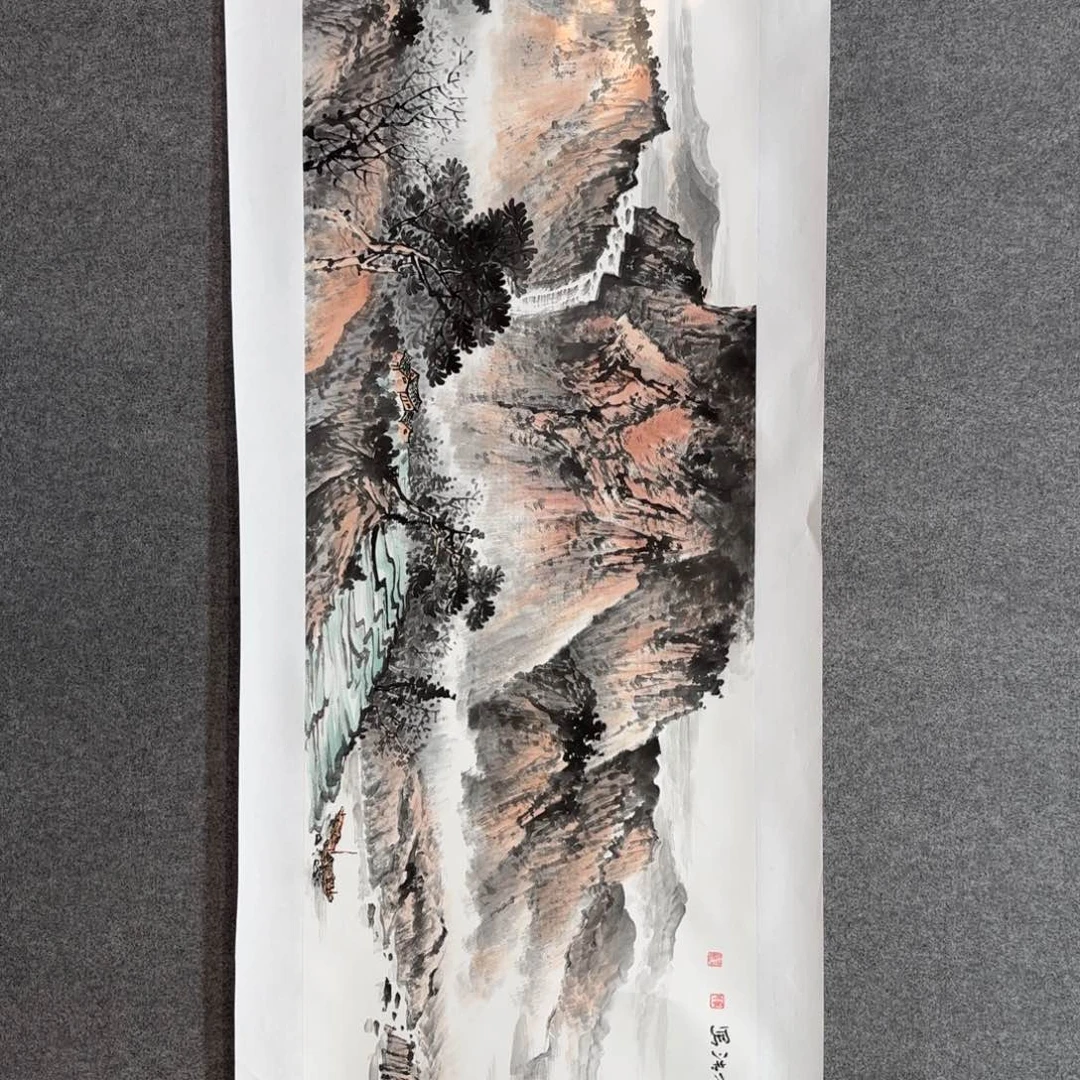 国画杜浩老师手绘作品