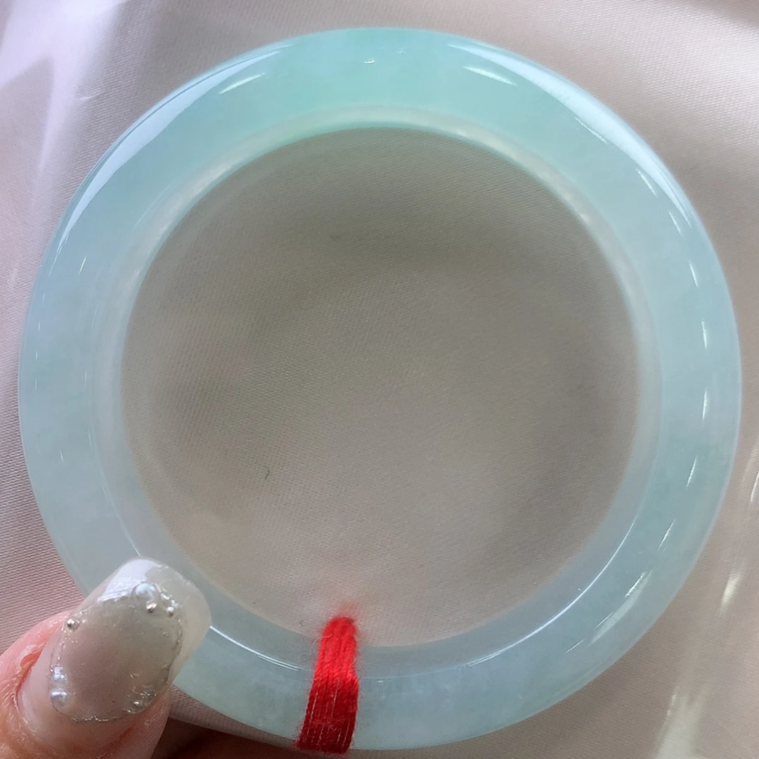 翡翠未镶嵌手镯55.2正圈