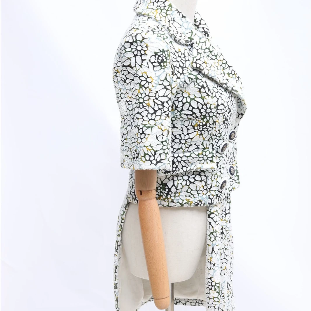 95新 Chanel/香奈儿 小花Jerry活动短袖连衣裙 拼色 常规码36码