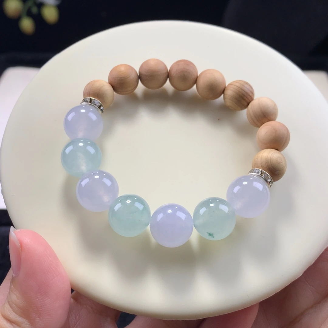 未镶嵌手串翡翠梦幻星河