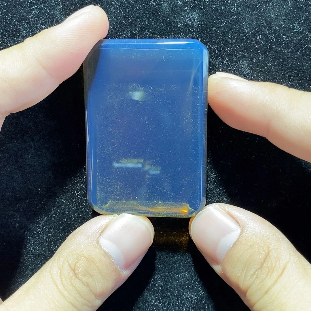 蓝珀未镶嵌珠宝奇石子冈牌531牌子