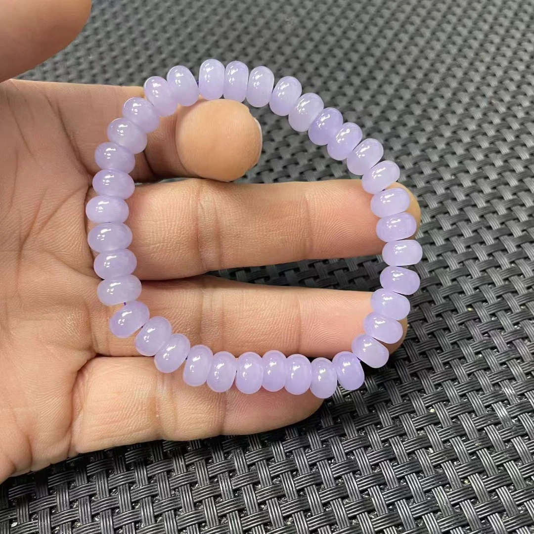 【大喜儿】透茄紫8m算盘手链-1WQ1166