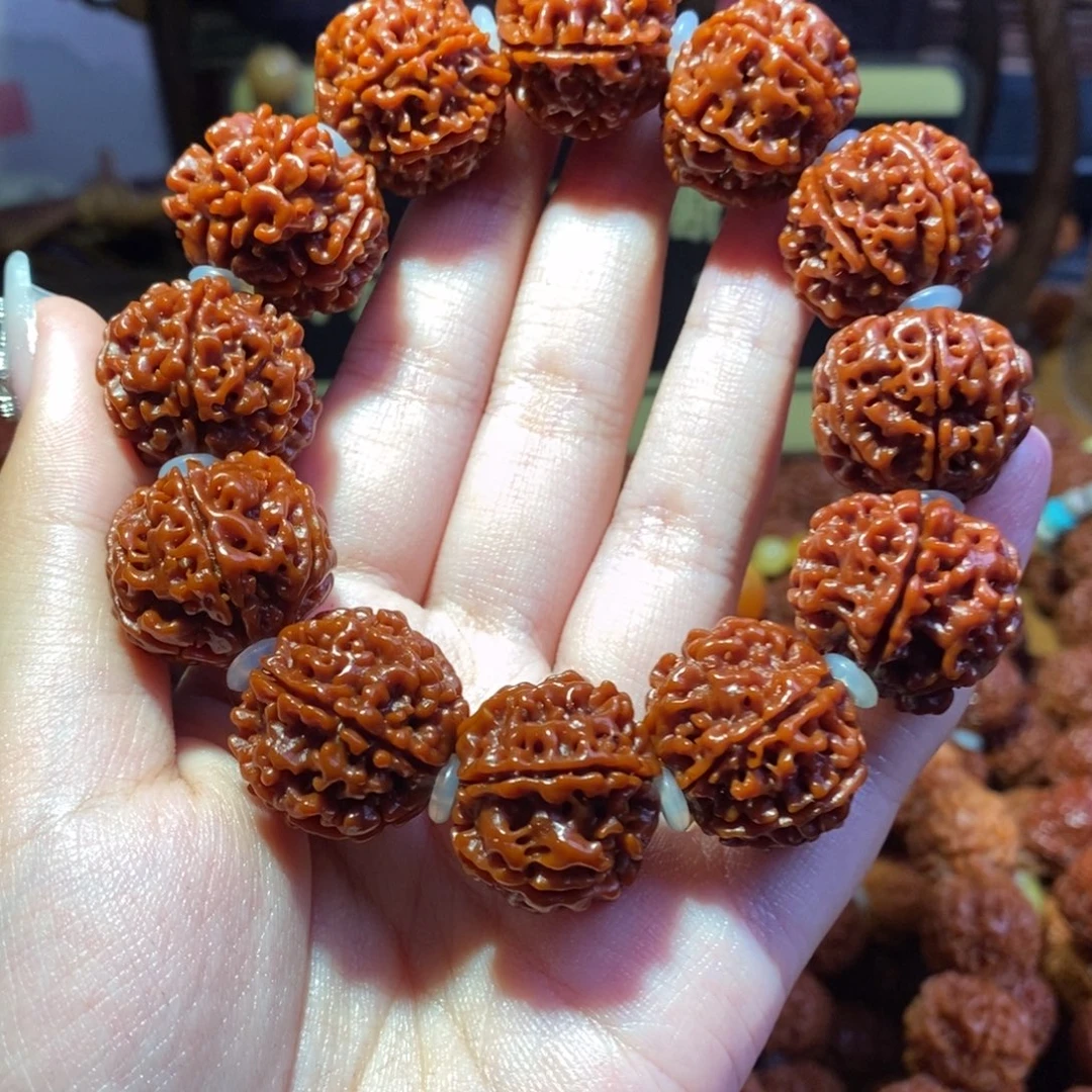 金刚菩提手串226原生态玉化