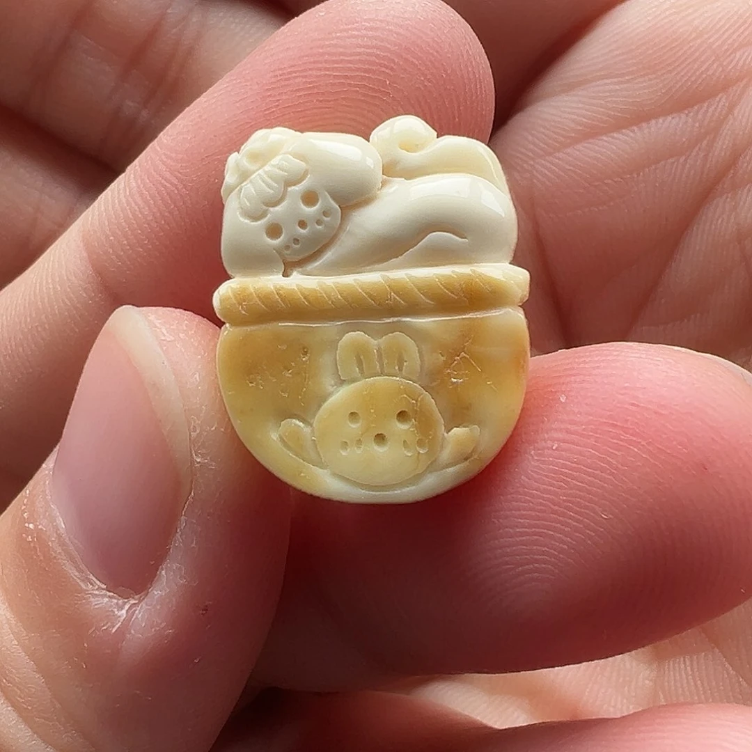 琥珀吊坠(不含链)未镶嵌