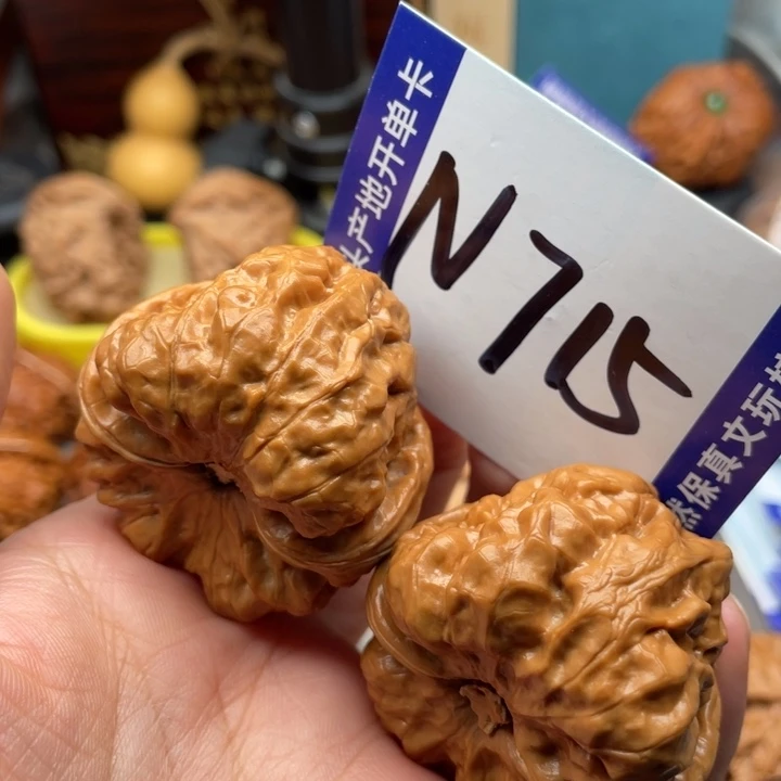 文玩核桃把件蛙蛙42尺