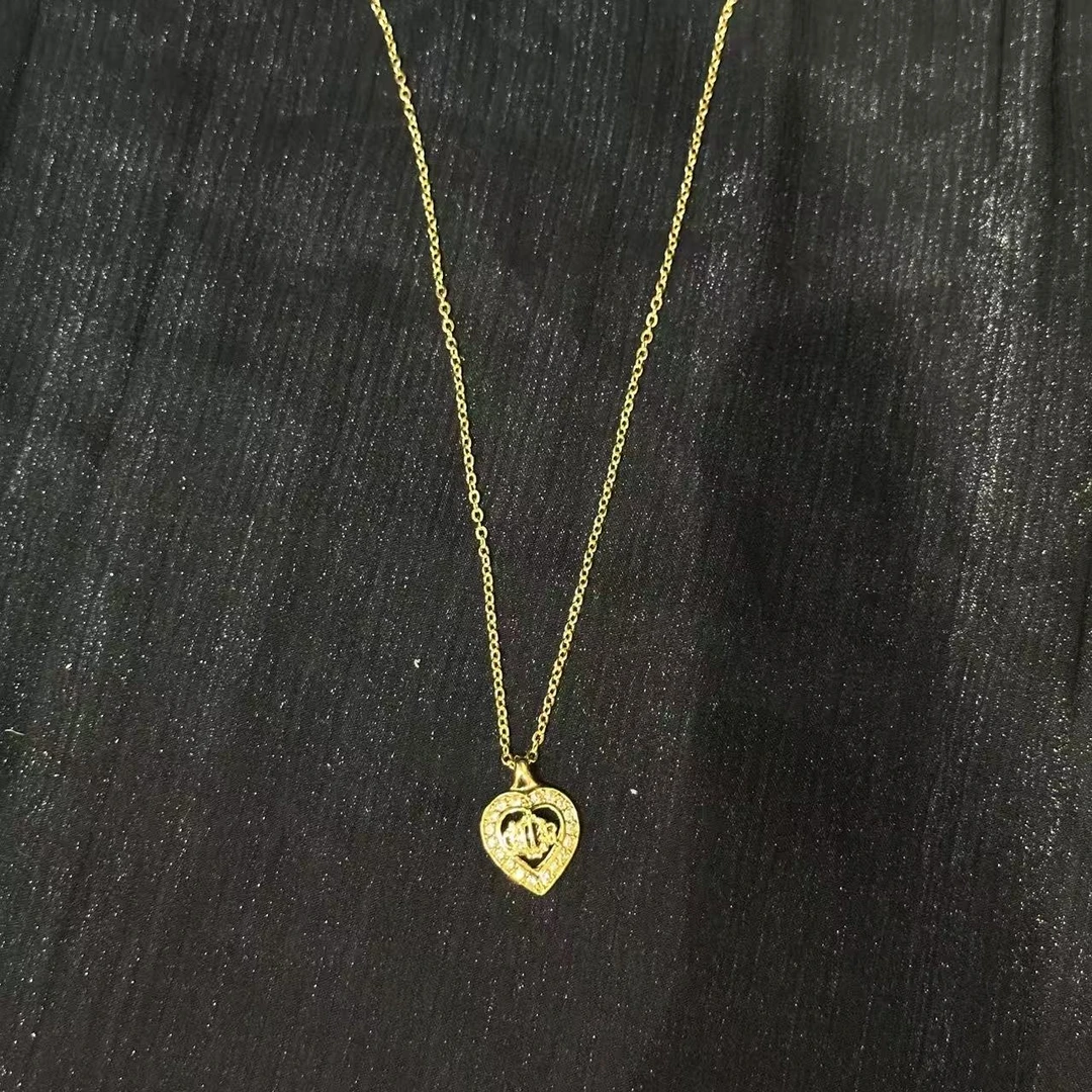 99新 DIOR/迪奥 乱乱子中古汉堡/项链/16338569