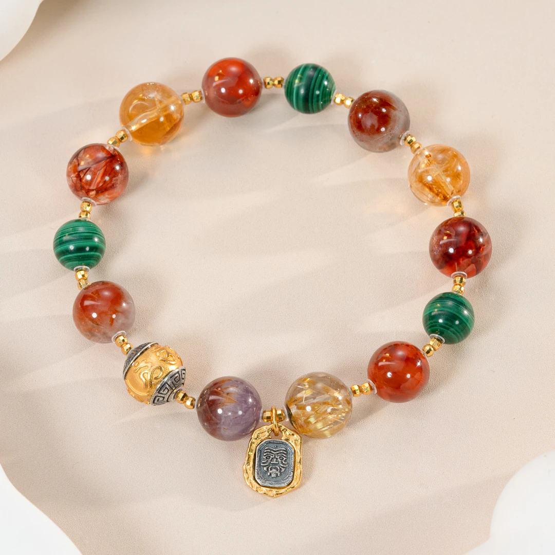 【生财】天然极光23多宝手串-2500223-（天然珠宝多样性发其一）